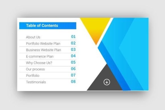 Download Table of Contents Horizontal Banner - Premium Bundle